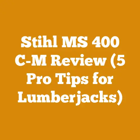 Stihl MS 400 C-M Review (5 Pro Tips for Lumberjacks)