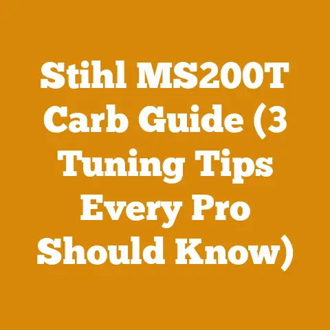 Stihl MS200T Carb Guide (3 Tuning Tips Every Pro Should Know)