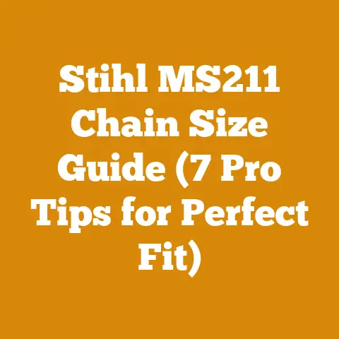 Stihl MS211 Chain Size Guide (7 Pro Tips for Perfect Fit)