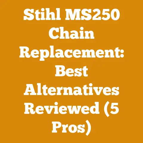 Stihl MS250 Chain Replacement: Best Alternatives Reviewed (5 Pros)