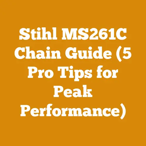 Stihl MS261C Chain Guide (5 Pro Tips for Peak Performance)