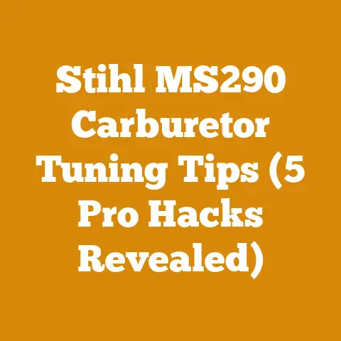 Stihl MS290 Carburetor Tuning Tips (5 Pro Hacks Revealed)