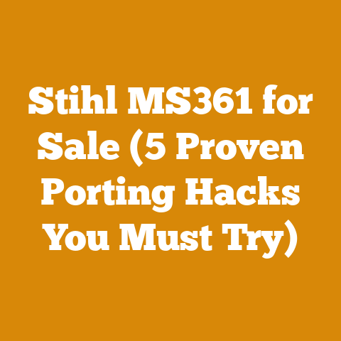 Stihl MS361 for Sale (5 Proven Porting Hacks You Must Try)