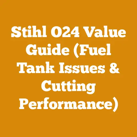Stihl O24 Value Guide (Fuel Tank Issues & Cutting Performance)