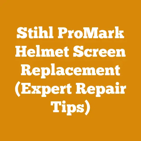 Stihl ProMark Helmet Screen Replacement (Expert Repair Tips)