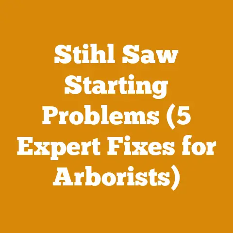 Stihl Saw Starting Problems (5 Expert Fixes for Arborists)