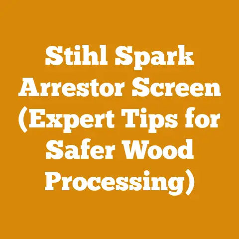 Stihl Spark Arrestor Screen (Expert Tips for Safer Wood Processing)