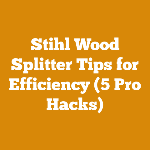 Stihl Wood Splitter Tips for Efficiency (5 Pro Hacks)