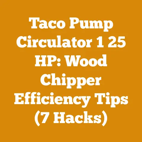 Taco Pump Circulator 1 25 HP: Wood Chipper Efficiency Tips (7 Hacks)