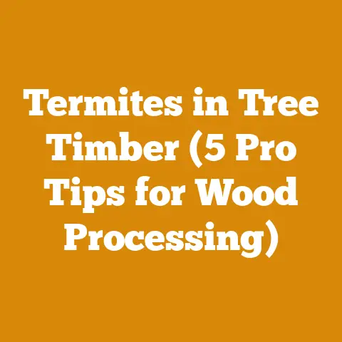 Termites in Tree Timber (5 Pro Tips for Wood Processing)