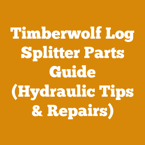 Timberwolf Log Splitter Parts Guide (Hydraulic Tips & Repairs)