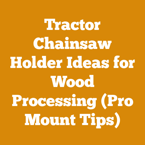 Tractor Chainsaw Holder Ideas for Wood Processing (Pro Mount Tips)