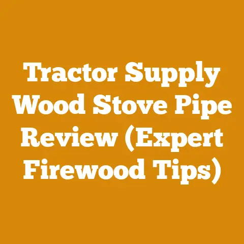 Tractor Supply Wood Stove Pipe Review (Expert Firewood Tips)