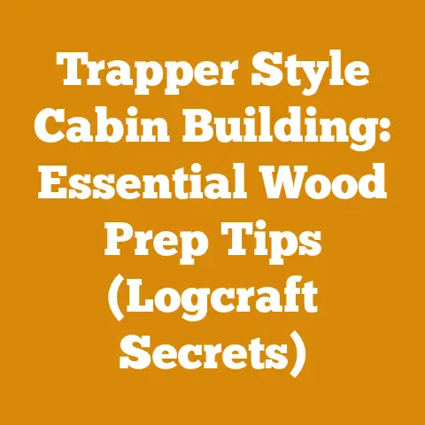 Trapper Style Cabin Building: Essential Wood Prep Tips (Logcraft Secrets)