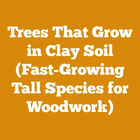 Trees That Grow in Clay Soil (Fast-Growing Tall Species for Woodwork)