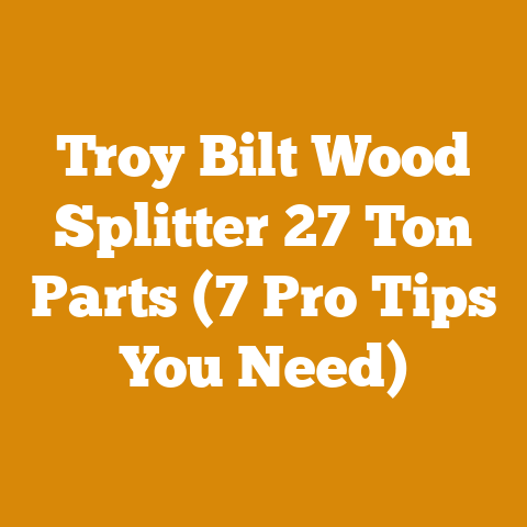 Troy Bilt Wood Splitter 27 Ton Parts (7 Pro Tips You Need)