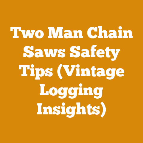 Two Man Chain Saws Safety Tips (Vintage Logging Insights)