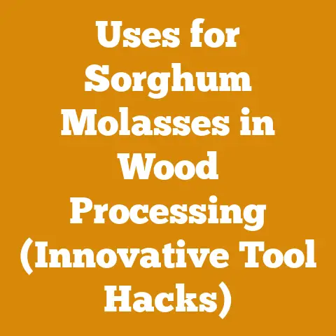 Uses for Sorghum Molasses in Wood Processing (Innovative Tool Hacks)