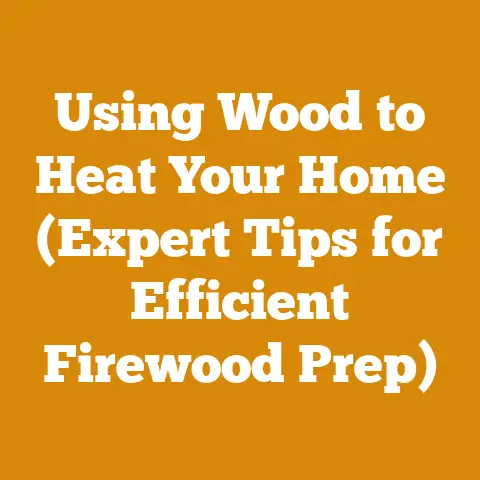 Using Wood to Heat Your Home (Expert Tips for Efficient Firewood Prep)