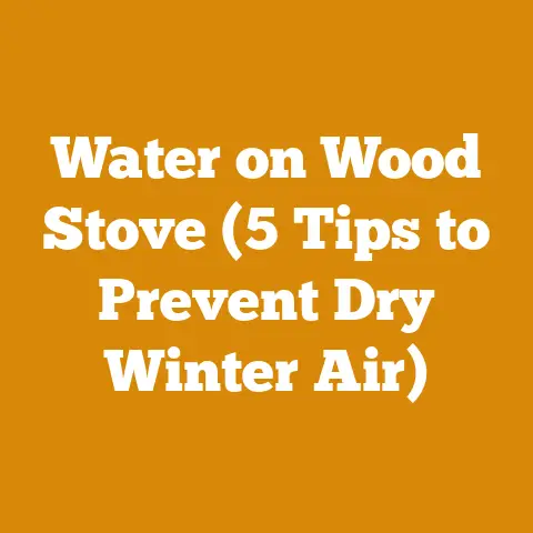 Water on Wood Stove (5 Tips to Prevent Dry Winter Air)
