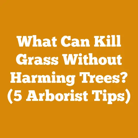 What Can Kill Grass Without Harming Trees? (5 Arborist Tips)