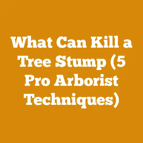 What Can Kill a Tree Stump (5 Pro Arborist Techniques)