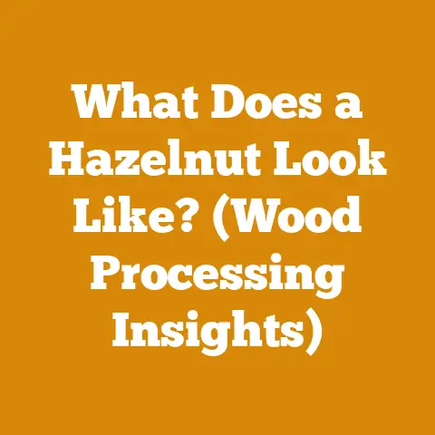 What Does a Hazelnut Look Like? (Wood Processing Insights)