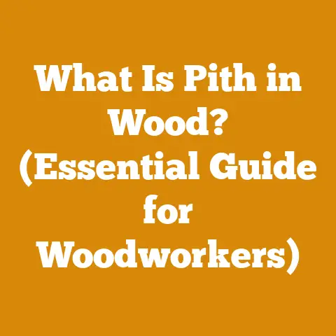 What Is Pith in Wood? (Essential Guide for Woodworkers)