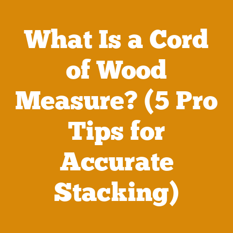 What Is a Cord of Wood Measure? (5 Pro Tips for Accurate Stacking)