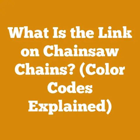 What Is the Link on Chainsaw Chains? (Color Codes Explained)