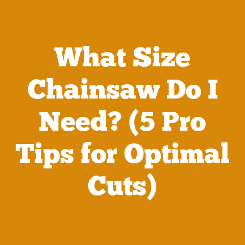 What Size Chainsaw Do I Need? (5 Pro Tips for Optimal Cuts)