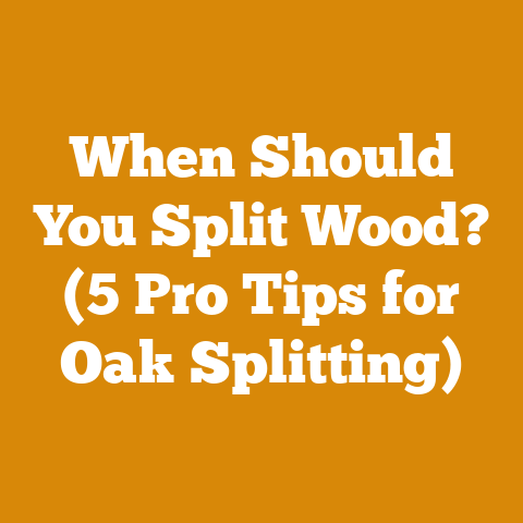 When Should You Split Wood? (5 Pro Tips for Oak Splitting)