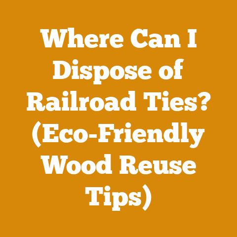 Where Can I Dispose of Railroad Ties? (Eco-Friendly Wood Reuse Tips)
