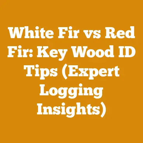 White Fir vs Red Fir: Key Wood ID Tips (Expert Logging Insights)