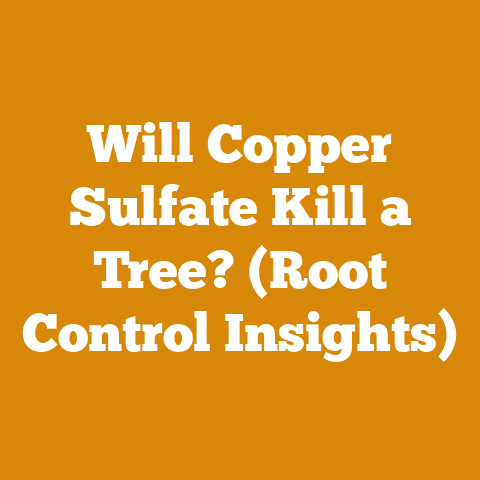 Will Copper Sulfate Kill a Tree? (Root Control Insights)