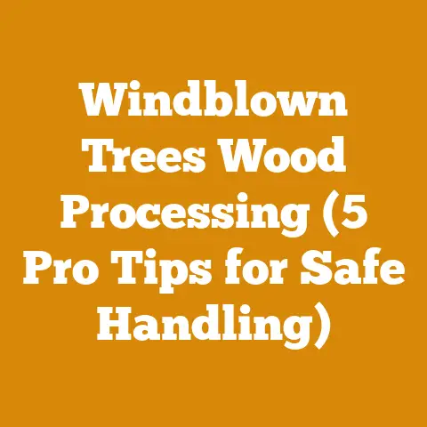 Windblown Trees Wood Processing (5 Pro Tips for Safe Handling)