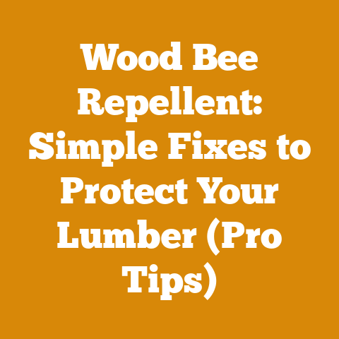 Wood Bee Repellent: Simple Fixes to Protect Your Lumber (Pro Tips)