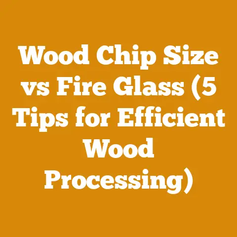 Wood Chip Size vs Fire Glass (5 Tips for Efficient Wood Processing)