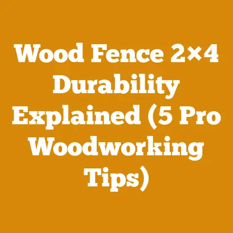Wood Fence 2×4 Durability Explained (5 Pro Woodworking Tips)
