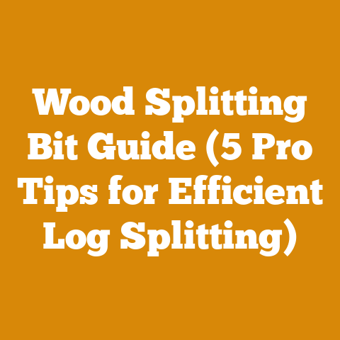 Wood Splitting Bit Guide (5 Pro Tips for Efficient Log Splitting)