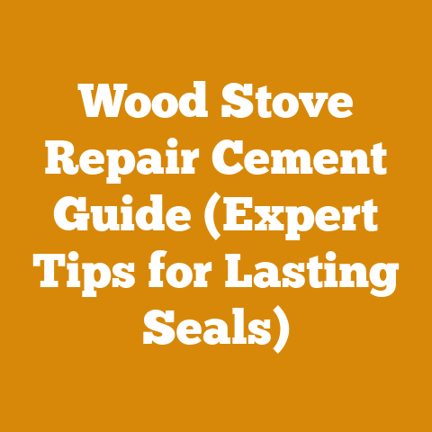 Wood Stove Repair Cement Guide (Expert Tips for Lasting Seals)