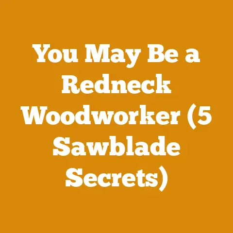 You May Be a Redneck Woodworker (5 Sawblade Secrets)